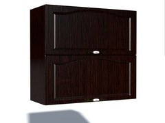 Corp superior 80 cu 2 usi orizontale Zebra MDF mustata wenge