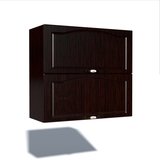 Corp superior 80 cu 2 usi orizontale Zebra MDF mustata wenge